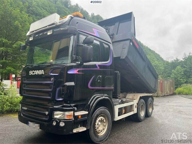 Самосвал Scania R500 6x4 tipper. WATCH VIDEO