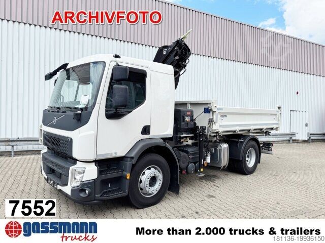 Самосвал Volvo FL 280 4x4 mit 10-13 m/t Kran