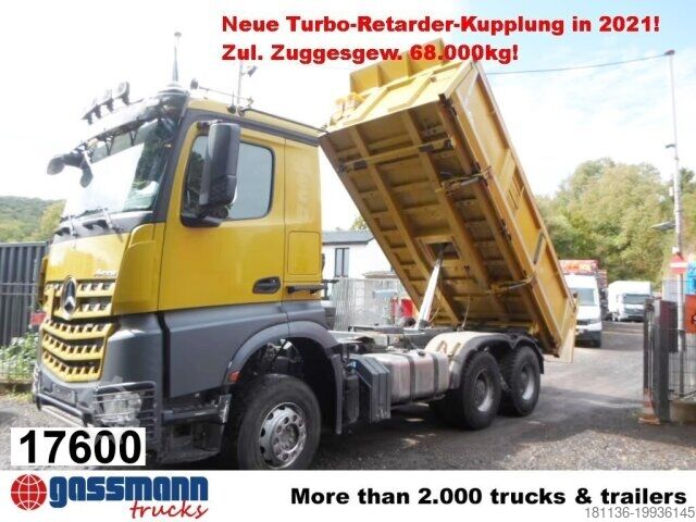 Самосвал Mercedes-Benz Arocs 3363 K 6x4, Grounder,