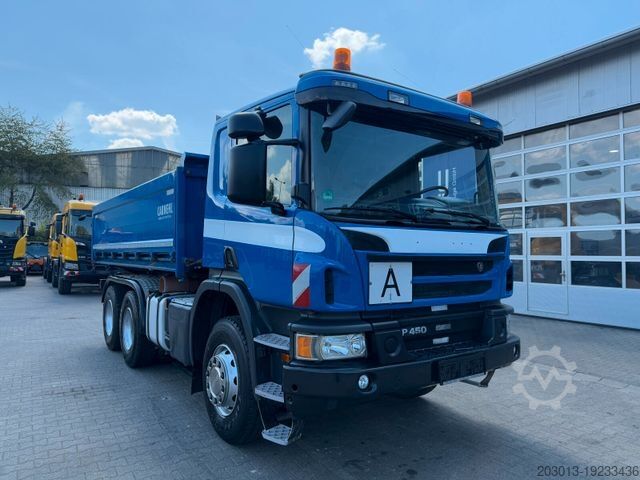 Самосвал SCANIA P 450 6x4 Dreiseitenkipper DAUTEL