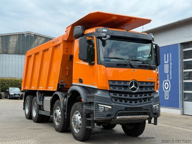 Самосвал MERCEDES-BENZ AROCS 4851 8x6 Euro 6 Gesteinkipper MEILLER 25m³