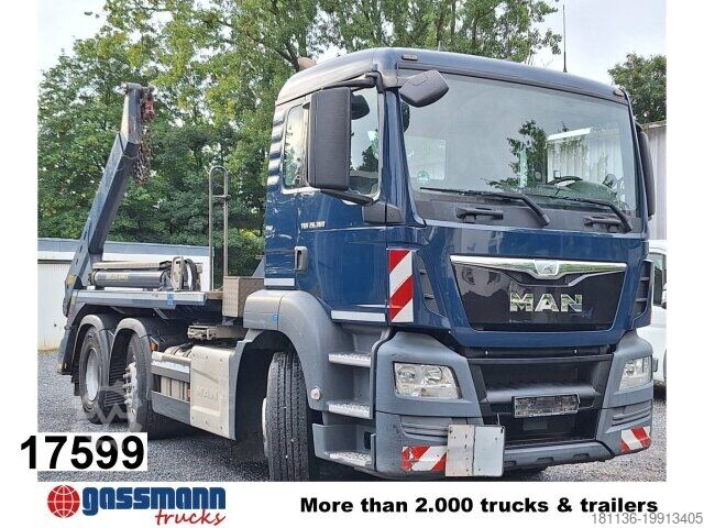 Самосвал MAN TGS 26.360 BLS/6x2/4, Lenk-Liftachse, Meiller AK