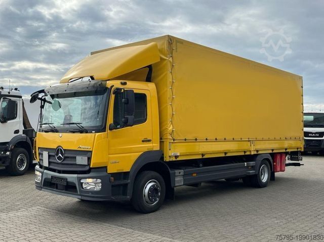Бортовой грузовик с тентом MERCEDES-BENZ Atego 1224 L  Pritsche LBW