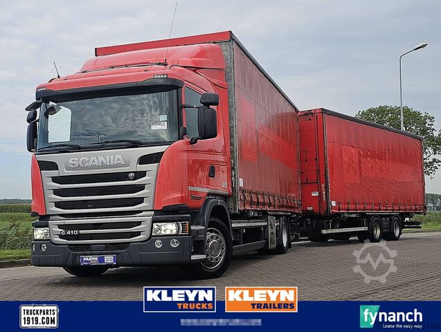 Раздвижной брезент SCANIA G410 4X2 RET. COMBI CROWN