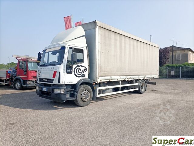 грузовик с платформой и тентом Iveco EUROCARGO 180E28