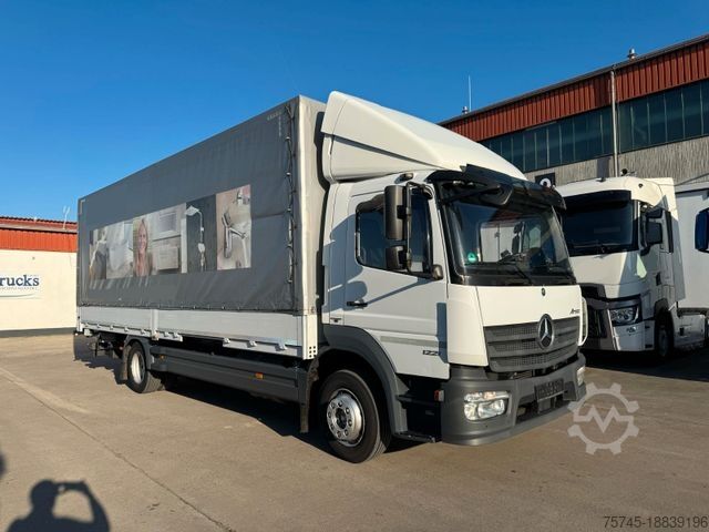 Бортовой грузовик с тентом MERCEDES-BENZ Atego 1221 * . * BORDWÄNDE * MOTORBREMSE *