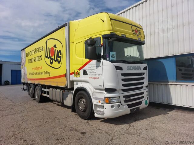 Раздвижной брезент Scania R450 Topline 6x2*4 - Special alu curtains - 2.0...