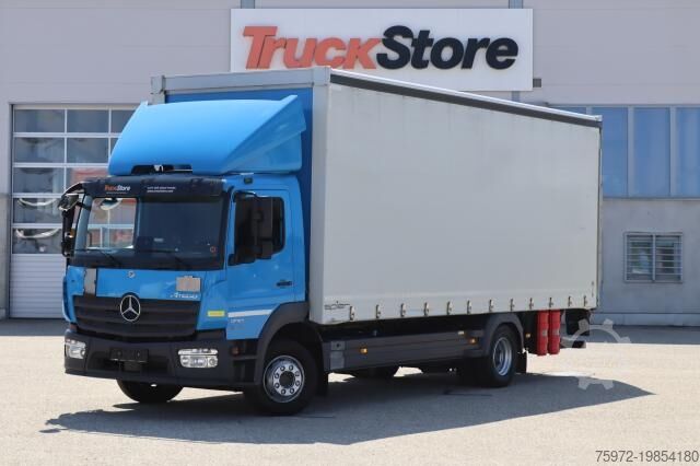 Бортовой грузовик с тентом Mercedes-Benz Atego 1230 L Curtainsider