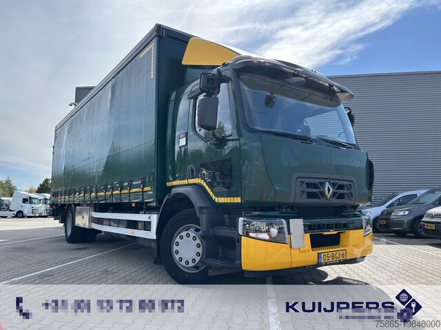 Раздвижной брезент Renault D Wide 280 / 18 Ton / 613 dkm / Curtianside / L...