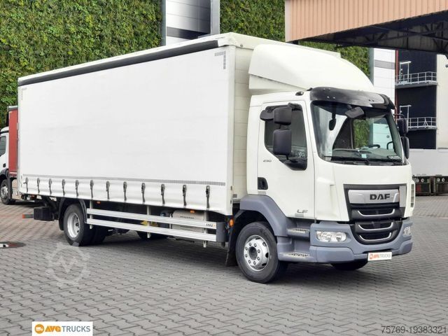 Бортовой грузовик с тентом DAF LF 290 16t Schiebeplane LBW