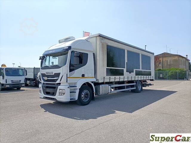 грузовик с бортовой платформой и тентом Iveco STRALIS 190S31