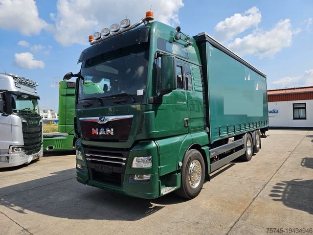 Бортовой грузовик с тентом MAN TGX 26.500 *LBW * LENK-/LIFT * STANDKLIMA * TOP
