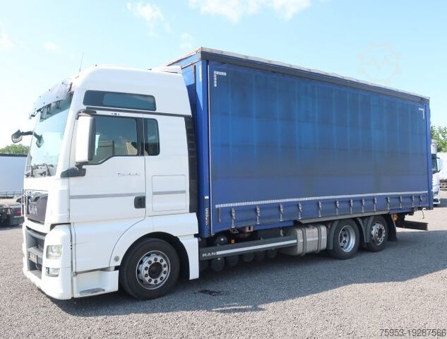 Бортовой грузовик с тентом MAN 26.440 FLLC BDF Jumbo + Wecon BDF Schiebeplane