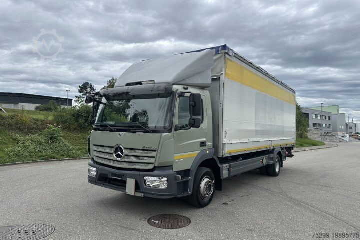 Бортовой грузовик с тентом Mercedes-Benz Atego 1530 Plane / HB / Swiss-Vehicle