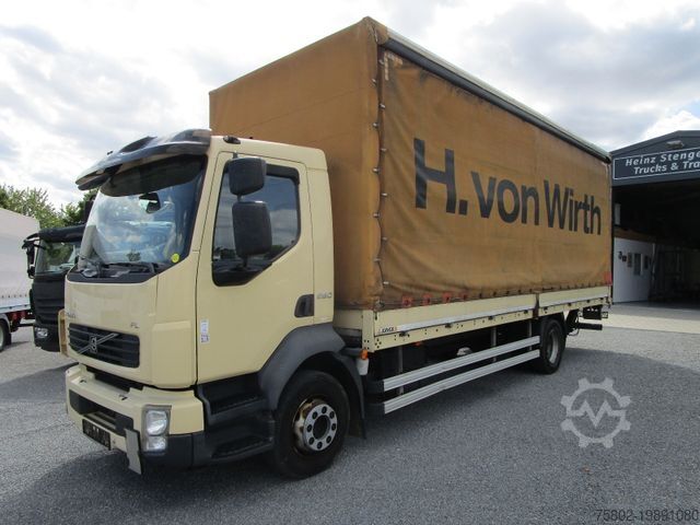 Бортовой грузовик с тентом VOLVO FL 12.290 L 4x2 *Schaltung+LBW+AHK+7,20m*Mod.14