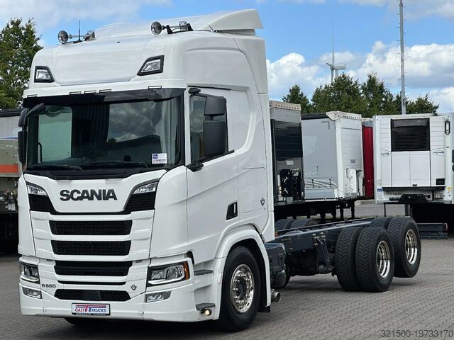 Шасси с кабиной Scania R660 V8 6x4 Chassis with Lift-Axle / Retarder /...