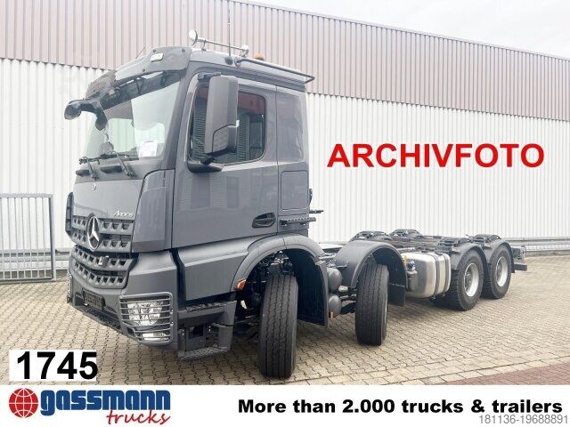 Шасси грузовика Mercedes-Benz Arocs 3253 L 8x4/4, MultimediaCockpit, Navi,