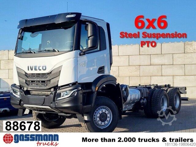 Шасси грузовика Iveco T-Way 360 6x6, Nebenantrieb