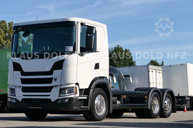 Шасси грузовика SCANIA G 450 Lift-/Lenkachse Vollluft