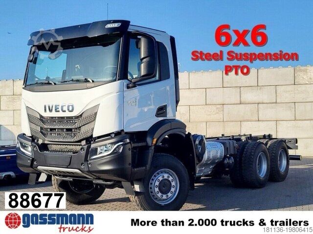 Шасси грузовика Iveco T-Way 360 6x6, Nebenantrieb