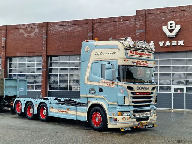 Шасси с кабиной Scania R620 Topline 8x4 - Retarder - Full air - Custom...