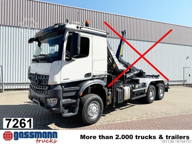 Шасси грузовика Mercedes-Benz Arocs 3351 AK 6x6, Retarder, Navi, Grounder