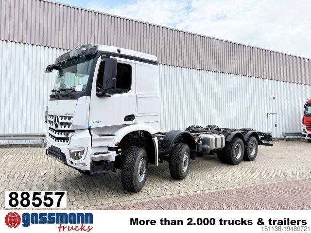 Шасси грузовика Mercedes-Benz Arocs 4151 AK 8x8/4, Retarder, Navi,