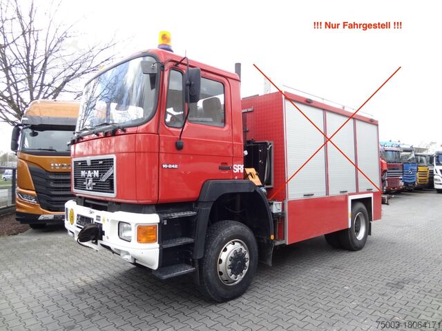 Шасси грузовика MAN F90 16.242 4X4 / Feuerwehr