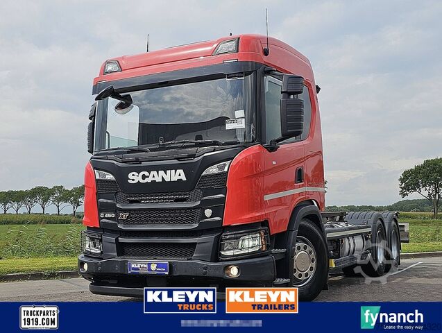Контейнерные перевозки SCANIA G450 6X4 RETARDER WB395