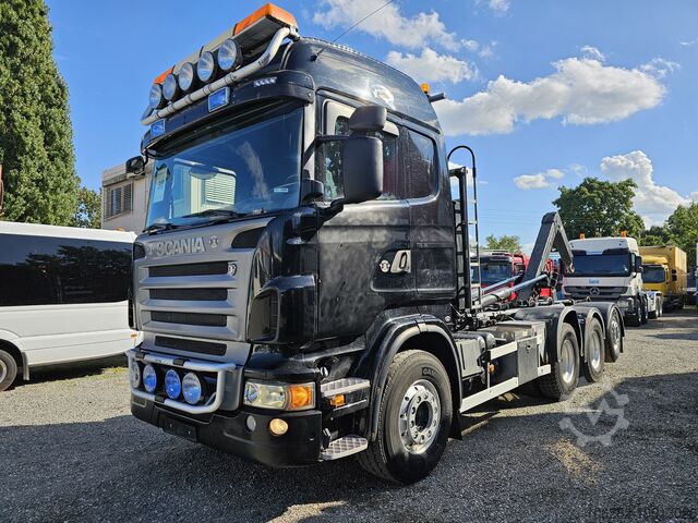 Рулонный самосвал SCANIA R480LB8X4*4HNB Lift+Lenk HIAB Multilift