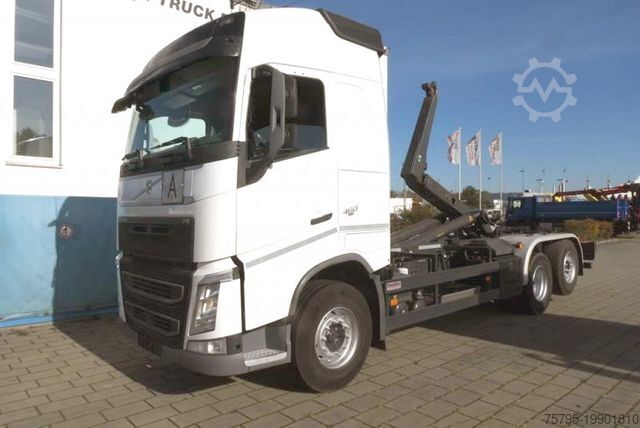 Крюковой мусоровоз VOLVO FH 460 Abrollkipper Meiller 20.70, Funk