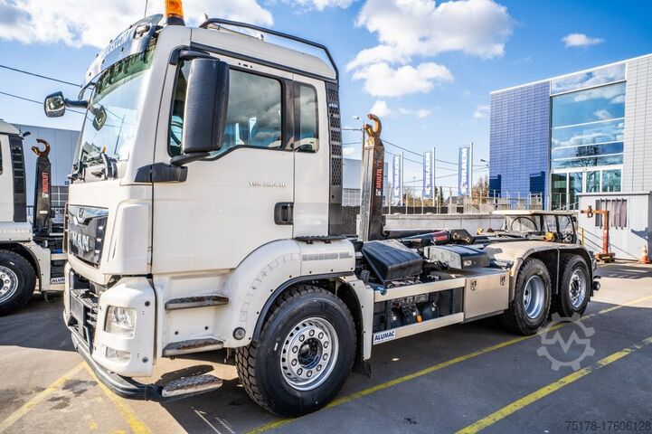 Система крюкообразных рычагов MAN TGS 26.430-6x2-4 BL (New Tires)