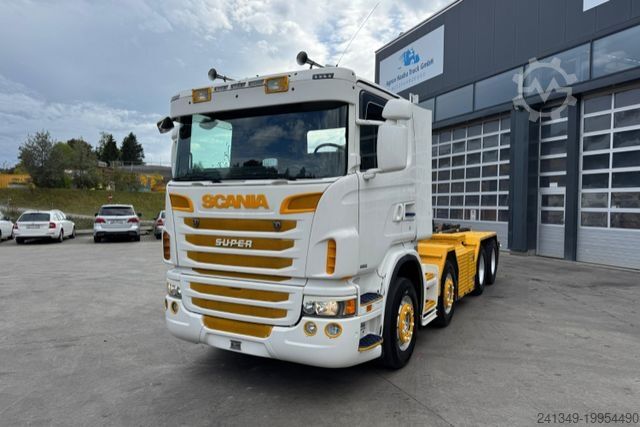 Крюковой мусоровоз SCANIA G480 8x4 Sobag