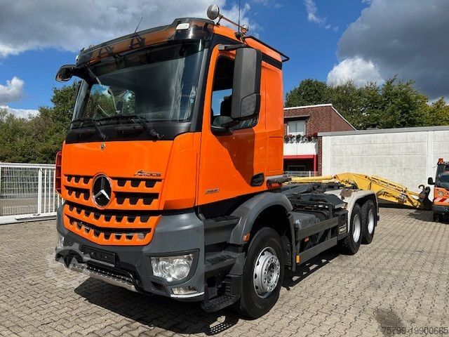 Крюковой мусоровоз MERCEDES-BENZ 2651 Arocs MEILLER RK2060 Abroller 6x4