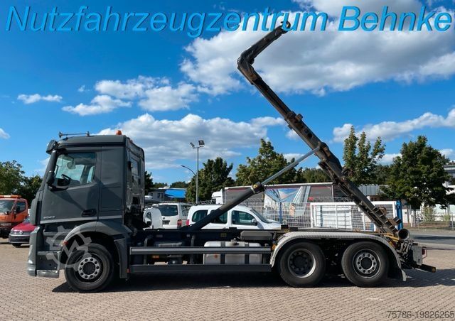 Крюковой мусоровоз MERCEDES-BENZ Antos 2543 L Meiller RS 21.65 TSN/ Schub+Knick