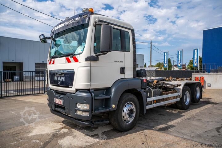 Система крюкообразных рычагов MAN TGS 28.360 BL+INTARDER+10 Pneus/tires