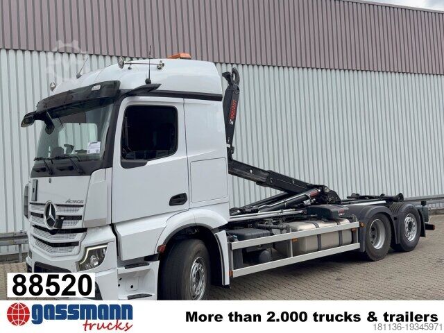 Крюковой мусоровоз Mercedes-Benz Actros 2545 L 6x2, Retarder, Lenk-/Liftachse,