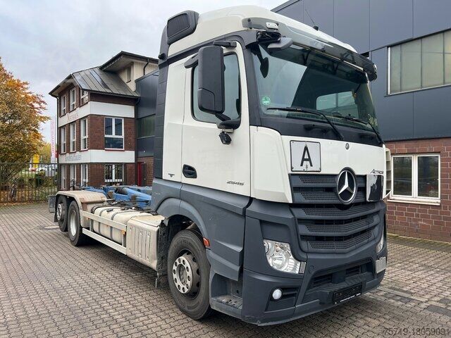 Крюковой мусоровоз Mercedes-Benz 2545 6x2 Actros Meiller RK2070/Euro6