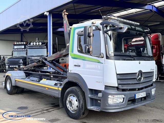 Система крюкообразных рычагов Mercedes-Benz Atego 1527 Manuel, Euro 6, HIAB 10 Tons