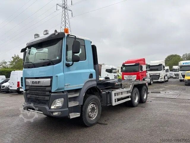 Перевозка контейнеров (крюковой погрузчик) DAF CF 480 FAT, different location : TRUCK TRADING ...