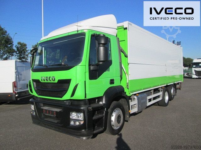 Грузовик для перевозки напитков IVECO AD260S31Y/FS-D Getränkekoffer Lenk/Liftachse +Anh