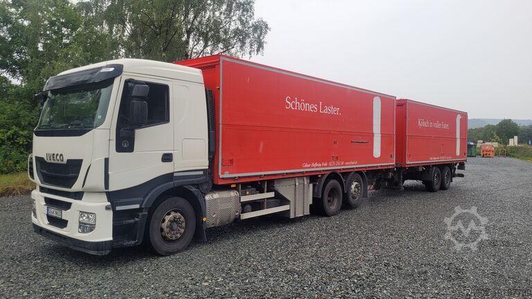 Кузов для перевозки напитков Iveco 260 AS 42 6x2 Lift/Lenkachse Retard LBW