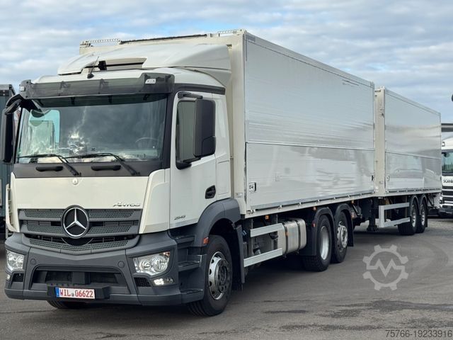 Грузовик для перевозки напитков MERCEDES-BENZ ANTOS 2543 / 2 x LBW / LENACHSE / KOMPLETTZUG