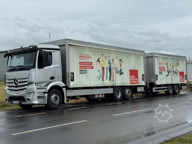 Грузовик для перевозки напитков MERCEDES-BENZ ANTOS 2540 L / 2 x LBW / KOMPLETTZUG / 36 PAL