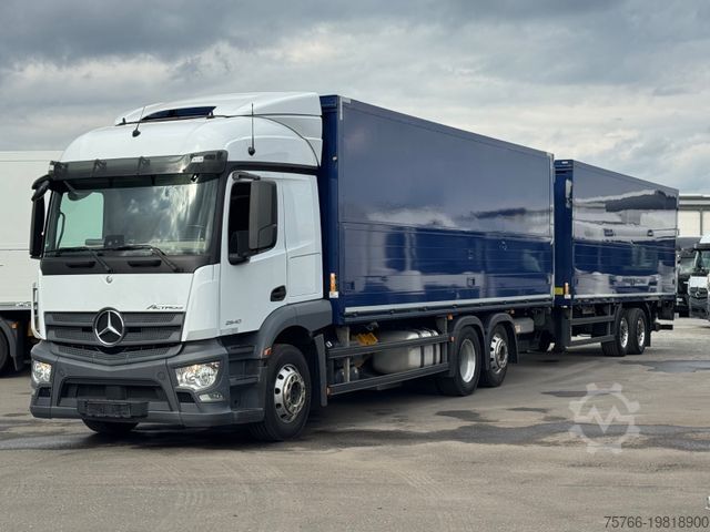 Грузовик для перевозки напитков MERCEDES-BENZ ACTROS 2540 L/ 2 x LBW / LENKACHSE / KOMPLETTZUG