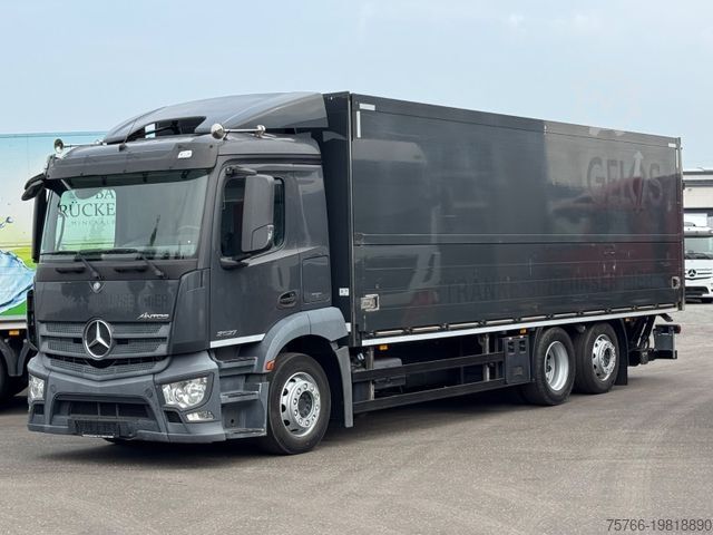 Грузовик для перевозки напитков MERCEDES-BENZ ANTOS 2527  / LBW / 2 x AHK / LENKACHSE / 19 PAL