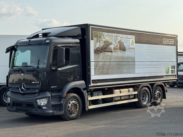 Грузовик для перевозки напитков MERCEDES-BENZ ANTOS 2540 L/ LENKACHSE / Staplerhalterung / AHK
