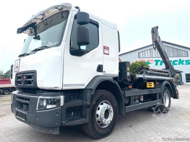 Самосвал RENAULT C320 mit Meiller Absetzkipper AK12/Funkbedienung