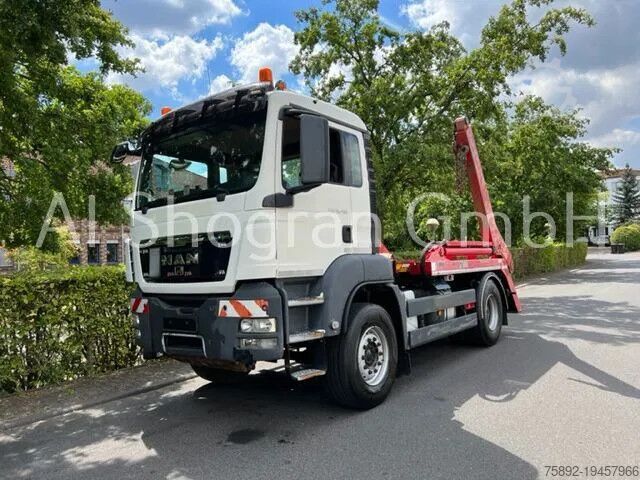 Система портальных рычагов MAN TGS 18.400 4x2 Absetzkipper HIAB / Euro 5