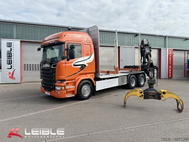 Лесовоз SCANIA R 580 6x4 HNB*Kurzholz*Kesla Kran*EXTE Rungen*